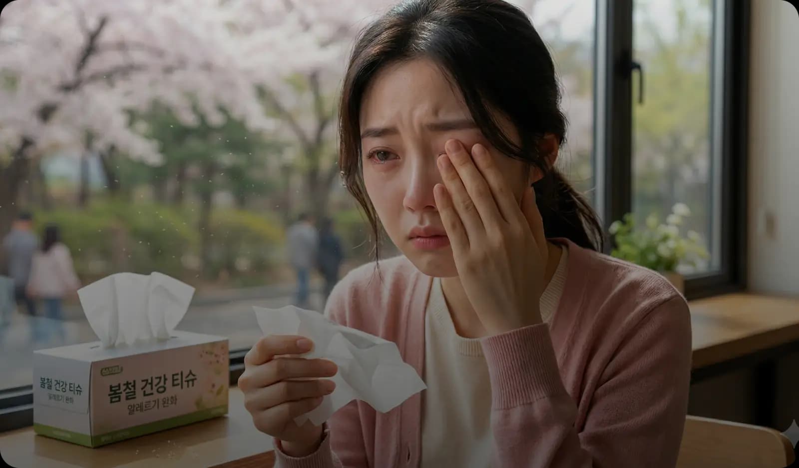 봄철 눈이 간지럽다면? 알레르기성 결막염 증상과 관리 방법