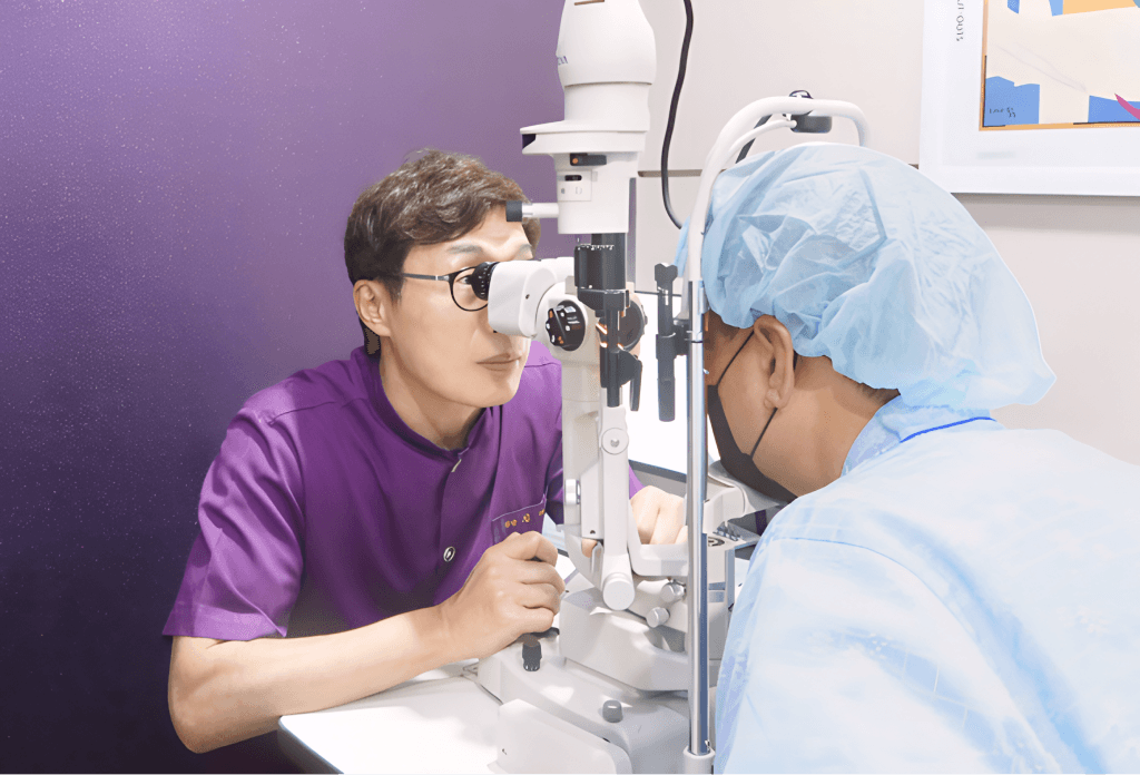 정기 시력 추적 프로그램